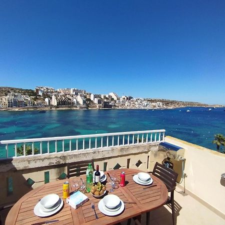 Blue Harbour Seafront Penthouse With Large Terrace With Panoramic Sea Views - By Getawaysmalta Apartamento St. Paul's Bay Exterior foto